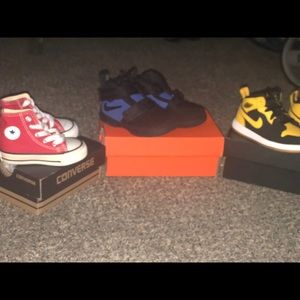 Toddler Jordan’s LeBron’s converse